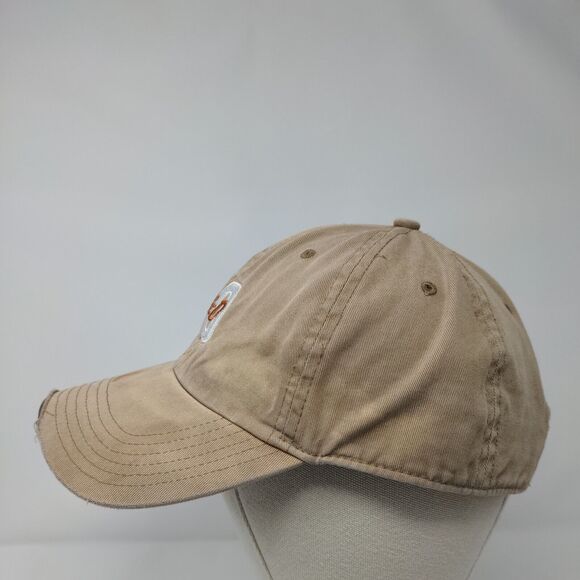 50 R&D Slideback Hat Tan Medium-Large Solid Embroidered Richardson - Picture 3 of 9